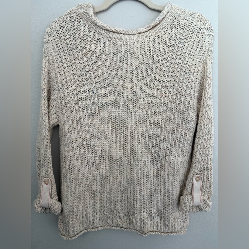 Anthropologie Speckled Knit Sweater - Picture 8 of 9